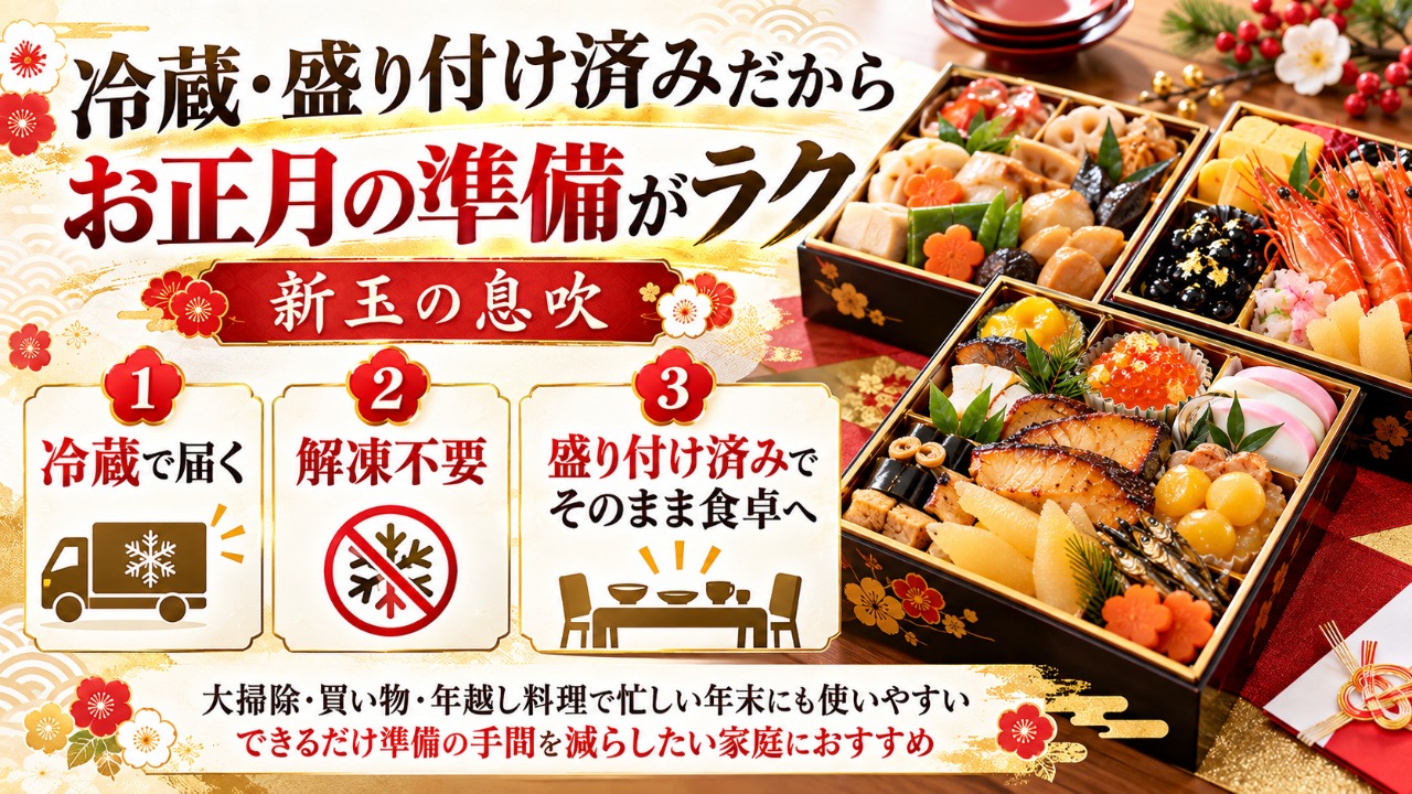 匠本舗　新玉の息吹冷蔵・盛り付け