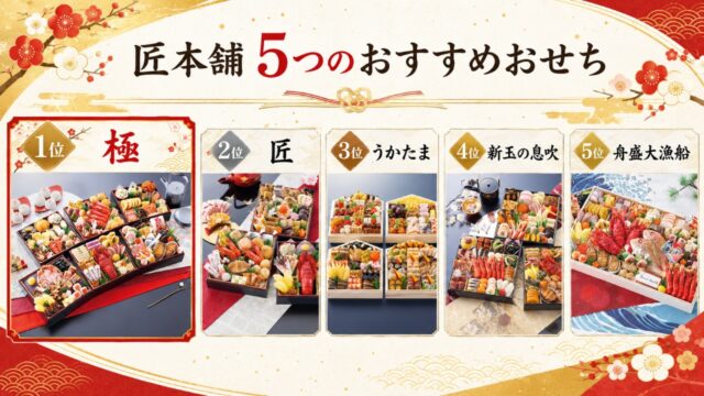 匠本舗　おせち